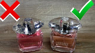 Versace Bright Crystal как отличить оригинал от подделки