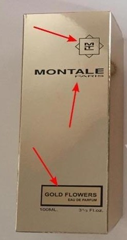 Коробка оригинала Montale